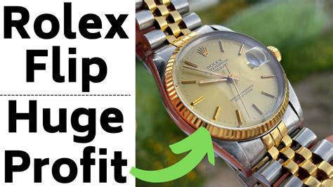 flipping rolex watches
